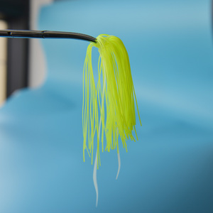 Vente en gros, jupes de pêche en silicone bon marché, jupe parapluie, leurre de pêche en caoutchouc avec cravate - Product Image 5