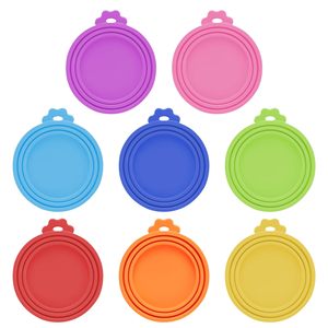 3 in 1 Universal Reusable Silicone Pet Can Lids Airtight Food Storage Sealing Covers for Dog Cat Food Tin Cans Fresh Keeping Top - Product Image 1