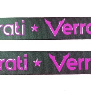 สายรัดโพลีเอสเตอร์ไนลอนพิมพ์โลโก้แบบซับลิเมชั่นตามสั่ง - Product Image 2