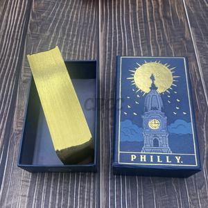 بطاقات تارو عالية الجودة مخصصة بورق ذهبي صديق للبيئة وقابل لإعادة التدوير مع كتيب وصندوق مطبوع حسب الطلب - Product Image 5