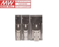 Fuente de Alimentación Industrial MEAN WELL SDR-240-24 de 240W, CC 24V 10A, Salida Única, para Riel DIN, Garantía de 3 Años, 94% de Eficiencia, 88-264VAC