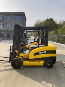 מלגזות חשמליות מלאות 2 טון 3 טון 4 גלגלים של ג'יצ'ואן, למכירה חמה, שינוע צד חשמלי, דגם CPD20 CPD30, במלאי מהמפעל - Product Image 3