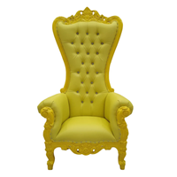 Chaises de trône royales en bois de teck massif fabriquées à la main, pour usage commercial, hôtelier, salle à manger, design européen moderne, durables, entrée de villa