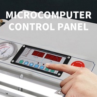 Machine d'emballage sous vide et de scellage manuel pour sacs de fruits, vêtements, grains de café, noix, poisson, avec bande de scellage externe élargie de 500 mm, certifiée CE