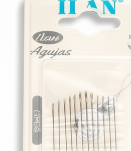 Agujas de coser Ilan, 12 piezas, agujas de acero de precisión para coser a mano, adecuadas para la mayoría de los tejidos comunes - Product Image 4