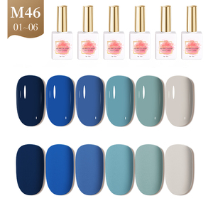 AILANUO - Suministros para Arte de Uñas, Venta al por Mayor para Salones, Esmalte de Uñas en Gel UV, Juego de 6 Colores, Sin HEMA, Ecológico, Esmalte de Gel UV LED Removible - Product Image 1