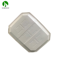 Bandeja de Papel Kraft Serie SY 3.0CB, Blanca con Diseño de Grano de Madera, Desechable y Reciclable para Alimentos