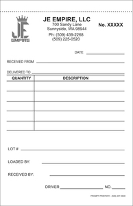 Carnet <span class=keywords><strong>de</strong></span> reçus <span class=keywords><strong>de</strong></span> location autocopiants personnalisé en <span class=keywords><strong>3</strong></span> feuillets, formulaires NCR <span class=keywords><strong>de</strong></span> haute qualité avec taille et logo sur mesure, 4 reçus par page pour usage professionnel - Product Image 4