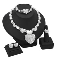 Nouvel Arrivage 2025 Livraison Rapide en Gros Ensemble Collier et Bijoux Xoxo Plaqué Or Véritable 18K Style Africain de Dubaï pour Femme