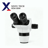 Microscope numérique trinoculaire XINYU-A2 avec zoom 0,7-4,5X, écran LED, indice de protection IP54, mise au point manuelle, 1080p pour laboratoire