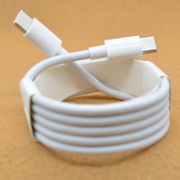 Câble de charge rapide USB-C Type C blanc PD 5A/100W 2m avec puce métallique pour MacBook, ordinateur portable, téléphone portable 15/16/17
