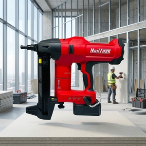 <span class=keywords><strong>Cloueur</strong></span> à béton sans fil 20V à batterie lithium, qualité industrielle 100J NailTask DCCN100X2, pour l'installation de rayonnages et étagères - Product Image 1