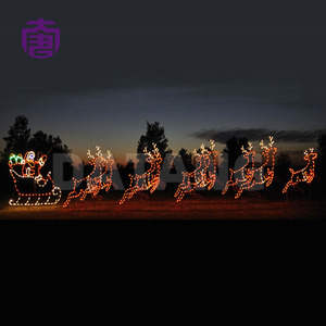 Flat Panel <b>Christmas</b> Motif <b>Lights</b> Bring Festive Graphics to Shopping Malls Hotels Streets and Winter Event Displays - Product Image 4