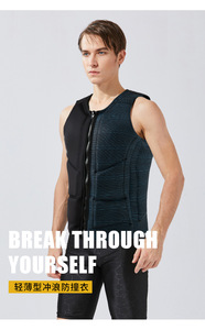 Gilet de sauvetage léger en mousse écologique avec motif cœur pour adultes unisexe en néoprène + coton flottant pour la natation, la plongée avec tuba et la pêche - Product Image 5