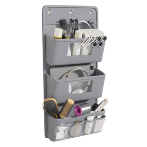 Sac de rangement suspendu multicouche pour porte de placard, organisateur en tissu non tissé avec installation par crochets, double ou triple couche - Product Image 5