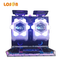 Danse Cube Station Monnayeur Simulateur D'attractions Pump it Up Just Dance Révolution Arcade Machine De Jeu