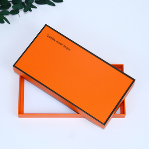 Boîte cadeau imprimée <span class=keywords><strong>orange</strong></span> couleur spot <span class=keywords><strong>avec</strong></span> couvercle et usine de base-Emballage en papier carton rigide au détail pour étuis de téléphone téléphones portables - Product Image 5