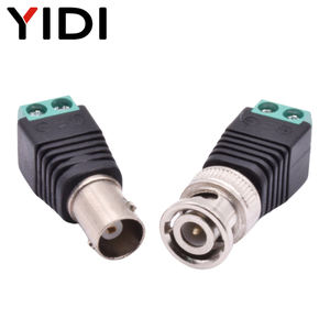 Connecteur YIDI <span class=keywords><strong>RGB</strong></span> <span class=keywords><strong>BNC</strong></span> Q9 à vis, mâle/femelle DC 2P, pour bande LED, audio/vidéo, contact en cuivre, certifié CE - Product Image 1