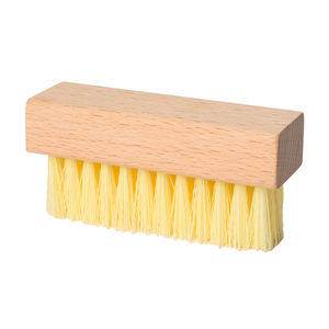 KM Clean Soft Medium Stiff Bristles Suede Brass Sneaker Cleaner Brush Golf Tennis Football Shoe Sole Side Brush - Product Image 1