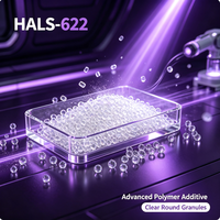 ZHUOTAI Oligoméric HALS-622 Stabilisateur de lumière à amine hinderée de qualité industrielle, additif anti-vieillissement à faible volatilité, pureté 99%, blanc