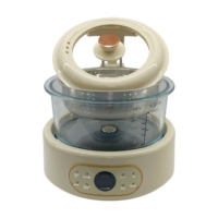Cuisinière électrique 1200W 304 acier filtre panier contrôle tactile riz vidange marmite ragoût 24H garder au chaud 3L pour ménage hôtel RV utilisation