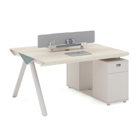 Postes de travail modernes pour bureaux, bureaux informatiques de luxe, tables de séparation pour employés, ensemble de mobilier de direction, vente en gros d'usine