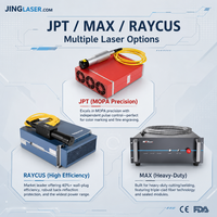 Machine de marquage laser SJ-3D Relieve JPT MOPA M7 60W 100W 200W 300W CCD pour la gravure de bijoux, de quincaillerie, de pièces automobiles et d'acier inoxydable