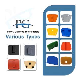 <span class=keywords><strong>Disque</strong></span> abrasif OEM PG 13 mm, dureté moyenne, forme trapézoïdale, outils de polissage diamantés pour meuleuse à béton - Product Image 5