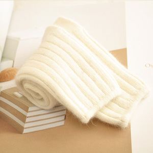 Bán Buôn Mùa Đông Dày Cashmere Vớ Len Ấm Cúng Rắn Màu Cừu Len Phụ Nữ Vớ - Product Image 3