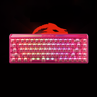 Clavier de jeu Madlions TITAN68 Turbo à interrupteurs magnétiques, 68 touches, filaire, déclenchement rapide RT, 8K Hz, RGB