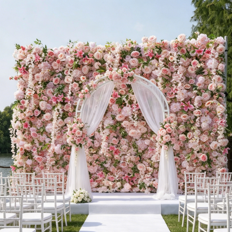 2026 Cloth Based Simulation Rose Wall