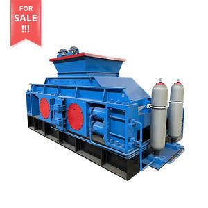 Concrete Pebble Basalt Hydraulic Smooth Double Roller Sand Making Crusher <b>Machine</b> Manufacturer - Product Image 1