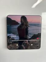 Aimants de réfrigérateur personnalisés en acrylique pour album, autocollants DIY à faire soi-même à la maison, pour photos de mariage, papier photo, lecteur de musique, cadeau