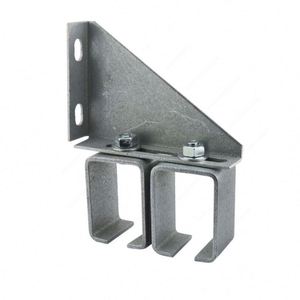 ขายึดกล่องเหล็กชุบสังกะสี WEKIS แบบปรับได้สองระดับ ติดผนังด้วยสกรู สำหรับงานอุตสาหกรรมภายนอกอาคาร รับน้ำหนักได้ 300 ปอนด์ - Product Image 1