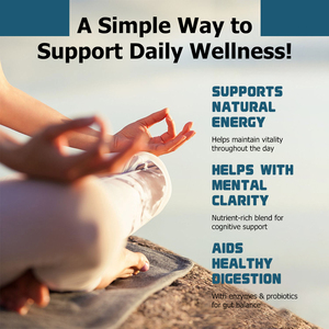 Polvo Verde OEM ODM con Mezcla de Antioxidantes y Hongos Patentada, Fibra Dietética que Apoya la Energía Natural, Polvo Herbal - Product Image 5