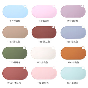 แผ่นรองจานซิลิโคนสำหรับเด็ก พร้อมชาม ส้อม ช้อน ผ้ากันเปื้อน ปลอดสาร BPA เกรดสำหรับอาหาร สำหรับเด็กอายุ 0-12 เดือน - Product Image 5