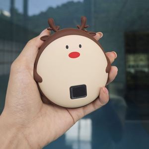 Calentador de Manos Portátil Recargable con Pantalla Digital y Banco de Energía de 3000 mAh, con Logotipo Personalizado, MOQ 50 Unidades, para Mujeres, Bebés y Niños - Product Image 1