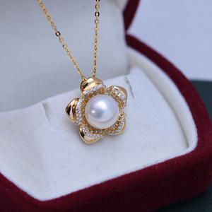 สร้อยคอมุกกลมสีขาว Zhuji Danshui AK3-5 มม. ตัวล็อคเงินแท้ S925 สำหรับสาย Xiaomi แสงสว่างมาก แทบไร้ตำหนิ - Product Image 5