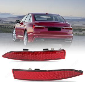 Réflecteur latéral de pare-chocs arrière Audi A6 C8 2019-2024, remplacement ABS, clignotant - Product Image 1