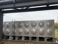 Réservoir d'eau intégré en acier inoxydable 304 avec pompe, alimentation à pression constante, résistant à la corrosion, pour l'eau incendie et domestique