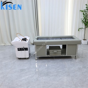 Kisen – Machine de spa capillaire sans tuyauterie, lit de massage portable pour salon, unité de lavage des cheveux, traitement beauté de la tête - Product Image 6