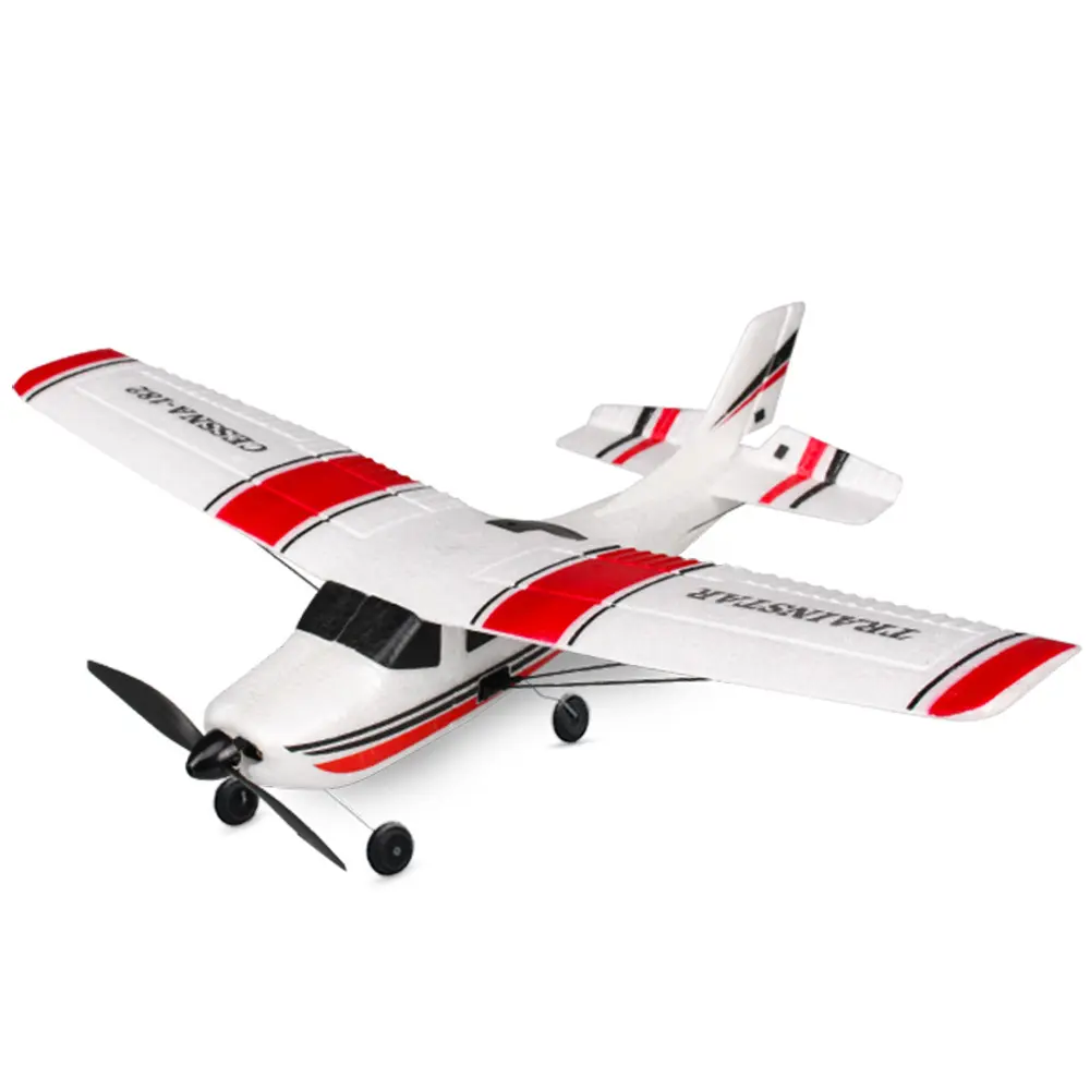 3ch epp avião voador com controle remoto, modelo de avião rc, brinquedo 2.4g, controle remoto, planador para crianças com luz led
