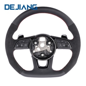 Vente directe d'usine Cuir pour volant sport en fibre de carbone pour <span class=keywords><strong>Audi</strong></span> A4 A5 Q5 A6 A7 TT S6 RS6 avec écran LED - Product Image 3