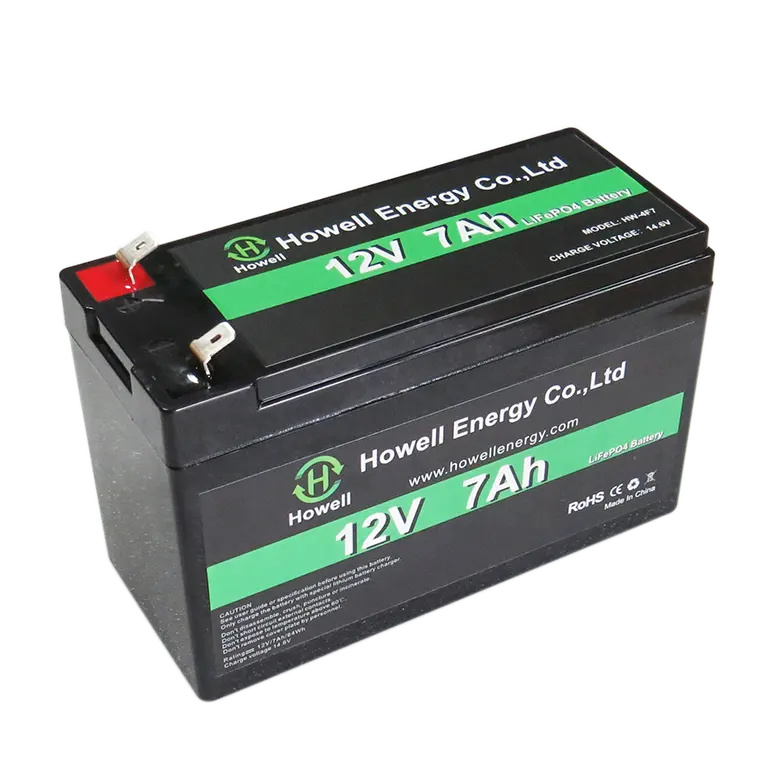 IEC62133 aprobado batería de fosfato de hierro de litio 12V 12V 5Ah 7Ah 9Ah 10Ah 12Ah LiFePO4 batería 12V 7AH 18650 LiFePO4 Paquete de batería