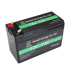 IEC62133 Goedgekeurd Lithium-ijzerfosfaat Batterij 12V 5Ah 7Ah 9Ah 10Ah 12Ah LiFePO4 Batterij 12V 7AH 18650 LiFePO4 batterij - Product Image 1