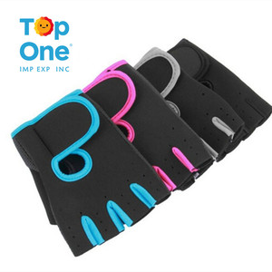 Guantes de gimnasio profesionales Top One para levantamiento de pesas muñequeras de neopreno de alta calidad para entrenamiento físico al aire libre - Product Image 5