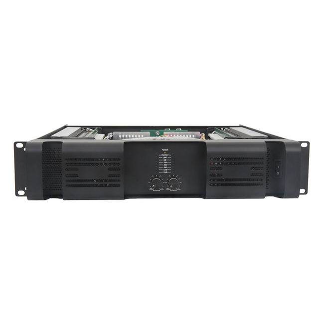 Professional Digital Audio Power Amplifier 2 Channels 800W*2 8ohm Impedance Metal Shell for Disco Night Club Karaoke
