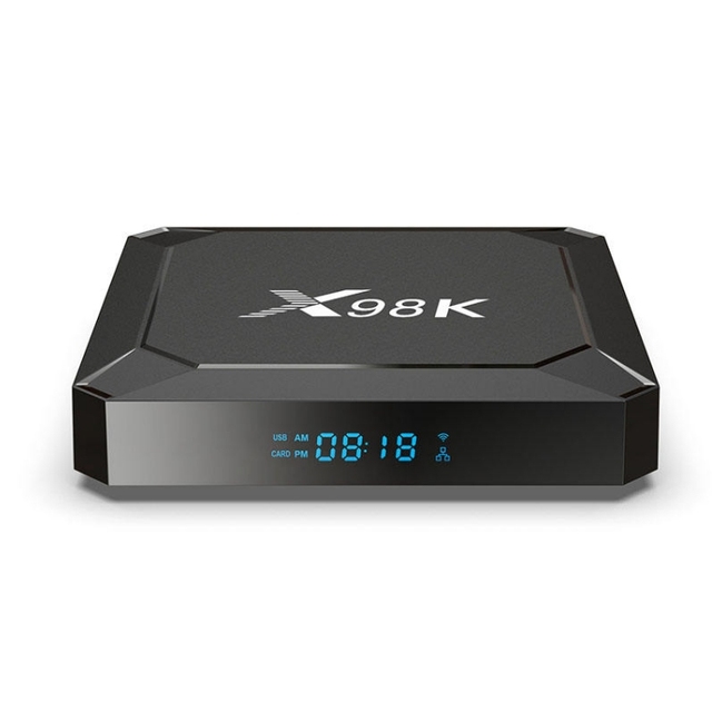 2025 Original 8K WiFi 6 Android 13 TV Box X98K Quad Core 2GB+16GB 4GB+32GB 100M BT 2.4G 5G WiFi Numbers Digital Remote Control