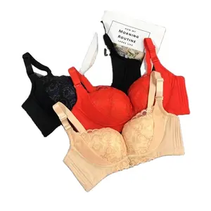 Gros stock de soutien-gorge tricoté bonnet complet avec trou respirant fermeture trois Zambie Oman Pologne Finlande Indonésie