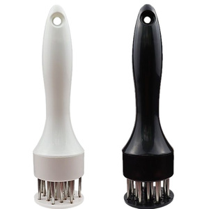 Machine à attendrir la viande en acier inoxydable pour porc, bœuf, steak, poulet – Outil de cuisine essentiel en métal pour attendrir la viande et éliminer les arêtes. - Product Image 5